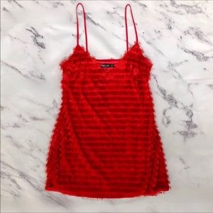 Nasty Gal NWT Textured Cami Slip Dress